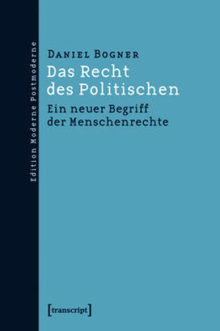 Cover of Das Recht Des Politischen