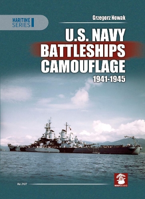 Book cover for U.S. Navy Battleships Camouflage 1941-1945