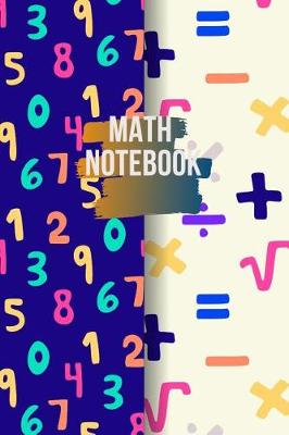 Book cover for Math Notebook