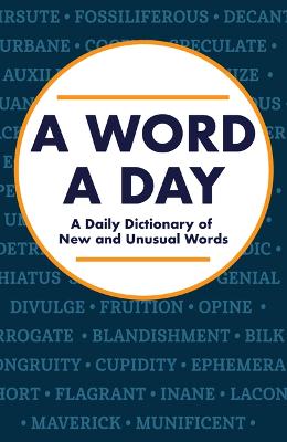 Book cover for A Word a Day