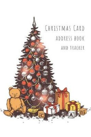 Cover of Christmas Card Address Book And Tracker