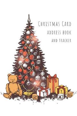 Cover of Christmas Card Address Book And Tracker