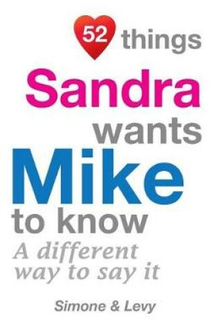 Cover of 52 Things Sandra Wants Mike To Know