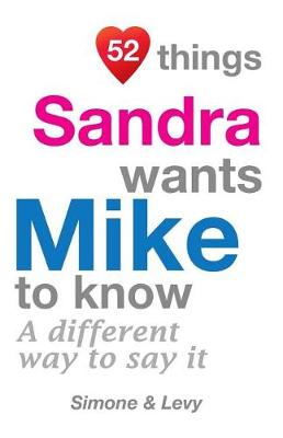 Book cover for 52 Things Sandra Wants Mike To Know