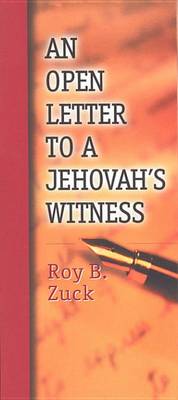 Book cover for An Open Letter to a Jehovah's Witness