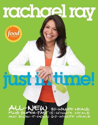 Book cover for Rachael Ray: Just in Time