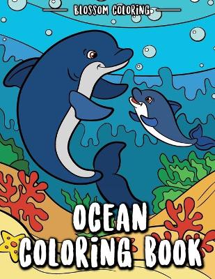 Book cover for Ocean Coloring Book