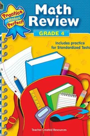 Cover of Math Review Grade 4