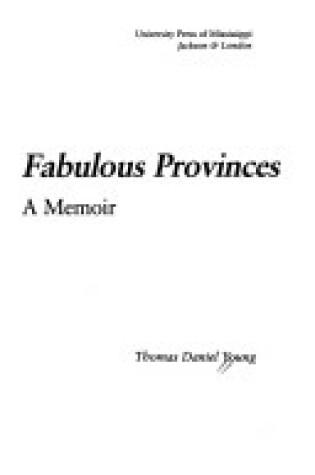 Cover of Fabulous Provinces