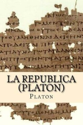 Cover of La Republica (Platon)