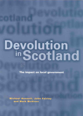 Book cover for Devolution in Scotland