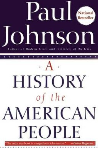 Cover of A History of the American People