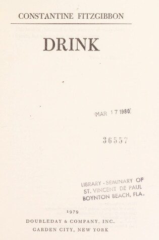 Cover of Drink