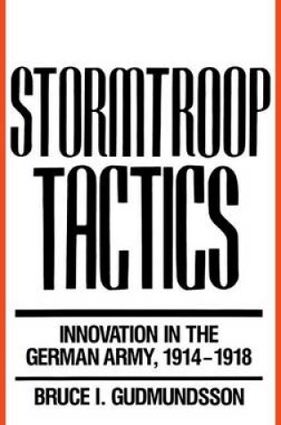 Cover of Stormtroop Tactics