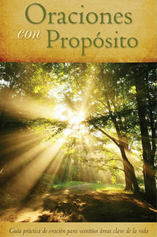 Cover of Oraciones Con Proposito