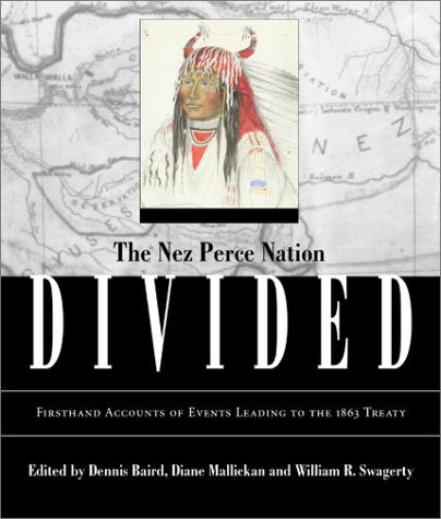 Book cover for Nez Perce Nation Divided