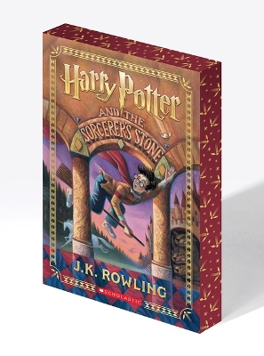 Book cover for Harry Potter and the Sorcerer's Stone (Stenciled Edges)