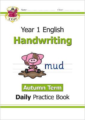 Book cover for KS1 Handwriting Year 1 Daily Practice Book: Autumn Term