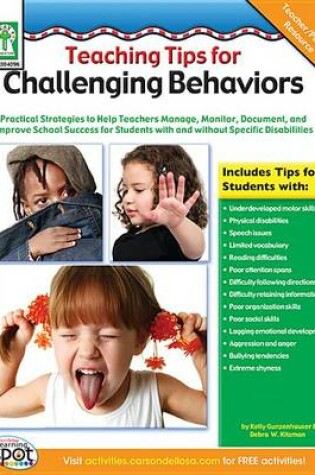 Cover of Teaching Tips for Challenging Behaviors, Grades Pk - 2