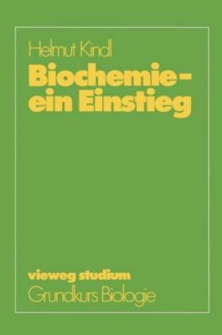 Cover of Biochemie — ein Einstieg