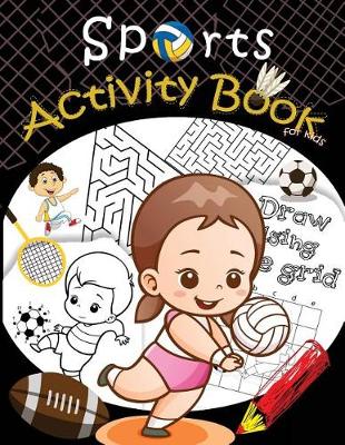 Book cover for SPORTS Activity Book for kids