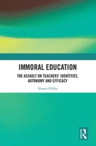 Cover of Immoral Education