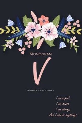 Cover of Monogram 'V' Notebook (Diary, Journal)