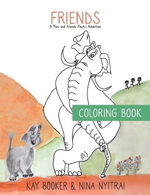 Cover of FRIENDS Coloring Book
