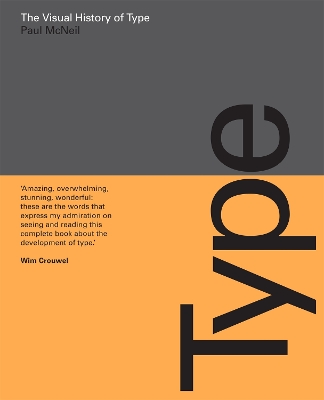 Book cover for The Visual History of Type