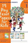 Book cover for 19 Day Feast Pages for Kids Volume 1 / Book 2