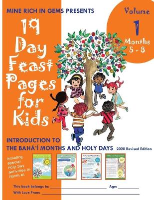 Book cover for 19 Day Feast Pages for Kids Volume 1 / Book 2