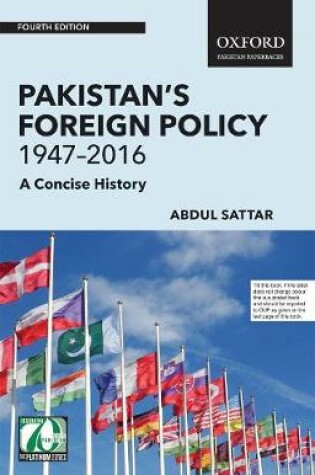 Cover of Pakistan's Foreign Policy 1947-2016