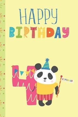 Book cover for Happy Birthday Number 4