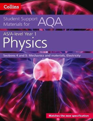 Book cover for AQA A Level Physics Year 1 & AS Sections 4 and 5