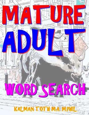 Book cover for Mature Adult Word Search