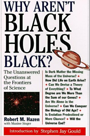 Cover of Why Aren't Black Holes Black?