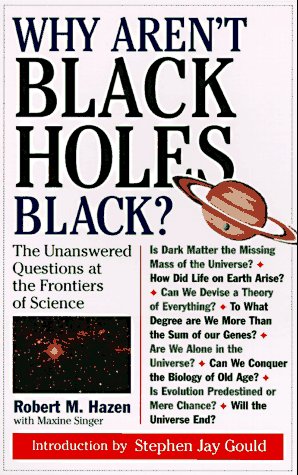 Book cover for Why Aren't Black Holes Black?