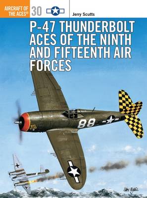 Book cover for P-47 Thunderbolt Aces of the Ninth and Fifteenth Air Forces