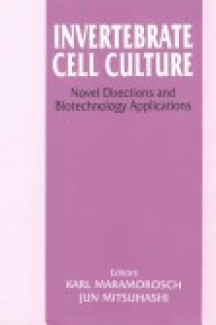 Cover of Invertebrate Cell Culture