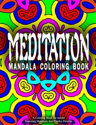 Cover of MEDITATION MANDALA COLORING BOOK - Vol.10