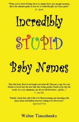 Book cover for Incredibly Stupid Baby Names