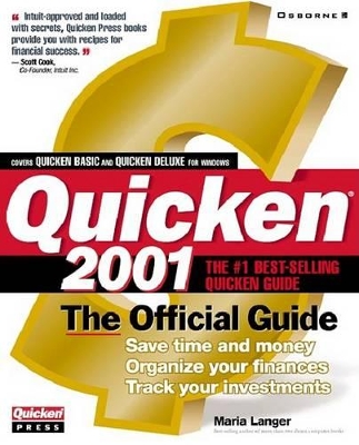 Book cover for Quicken 2001: The Official Guide