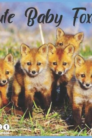 Cover of Cute Baby Foxes 2021 Wall Calendar
