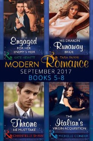 Cover of Modern Romance September 2017 Books 5 - 8