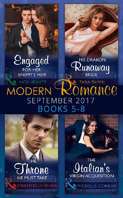 Book cover for Modern Romance September 2017 Books 5 - 8