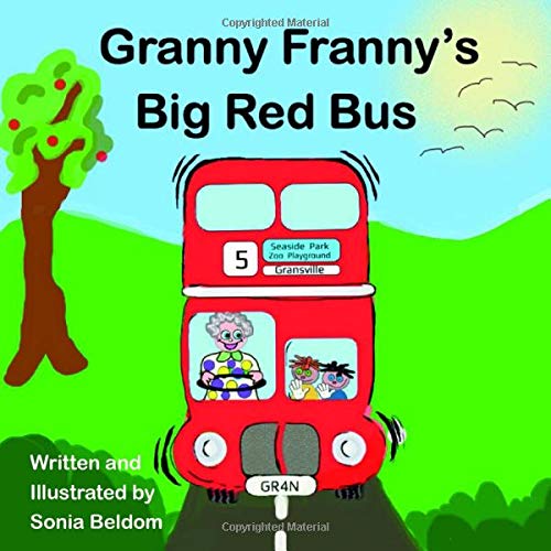 Book cover for Granny Franny's Big Red Bus