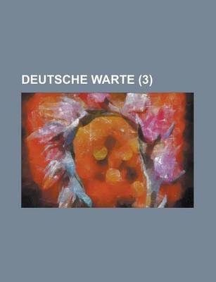 Book cover for Deutsche Warte (3)