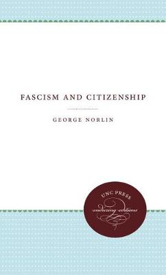 Book cover for Fascism and Citizenship