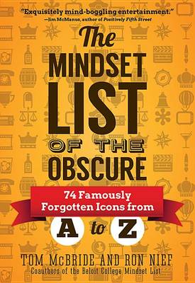 Book cover for The Mindset List of the Obscure