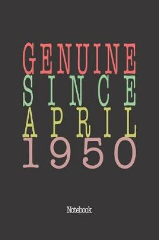 Cover of Genuine Since April 1950